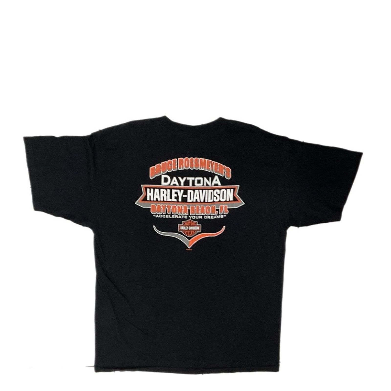 Harley Davidson Harley Davidson 2006 Black Daytona Beach FL T-Shirt Size US XXL / EU 58 / 5 - 2 Thumbnail