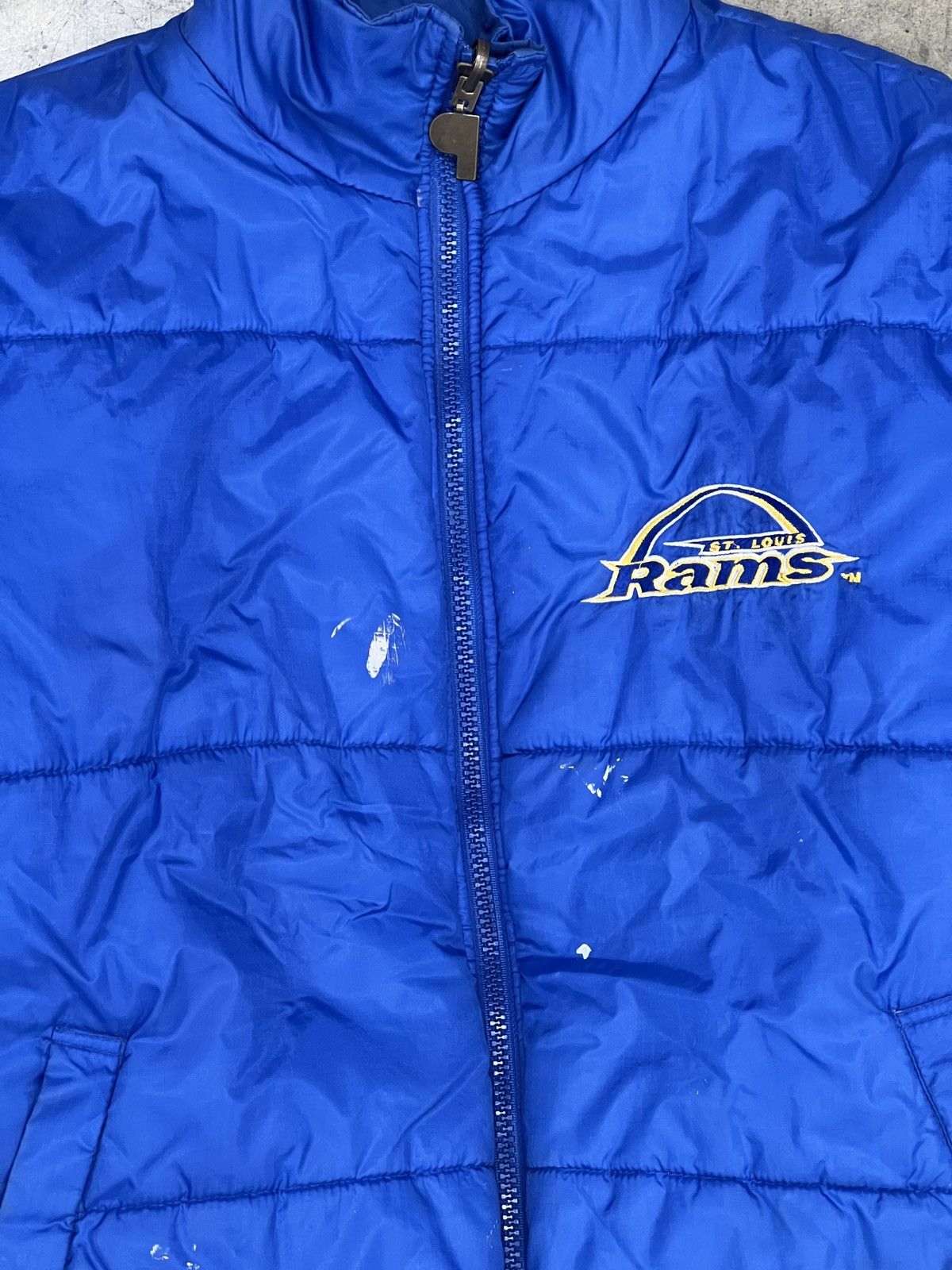 NFL Vintage Pro Player NFL St. Louis Rams Reversible Jacket XL Size US XL / EU 56 / 4 - 9 Thumbnail
