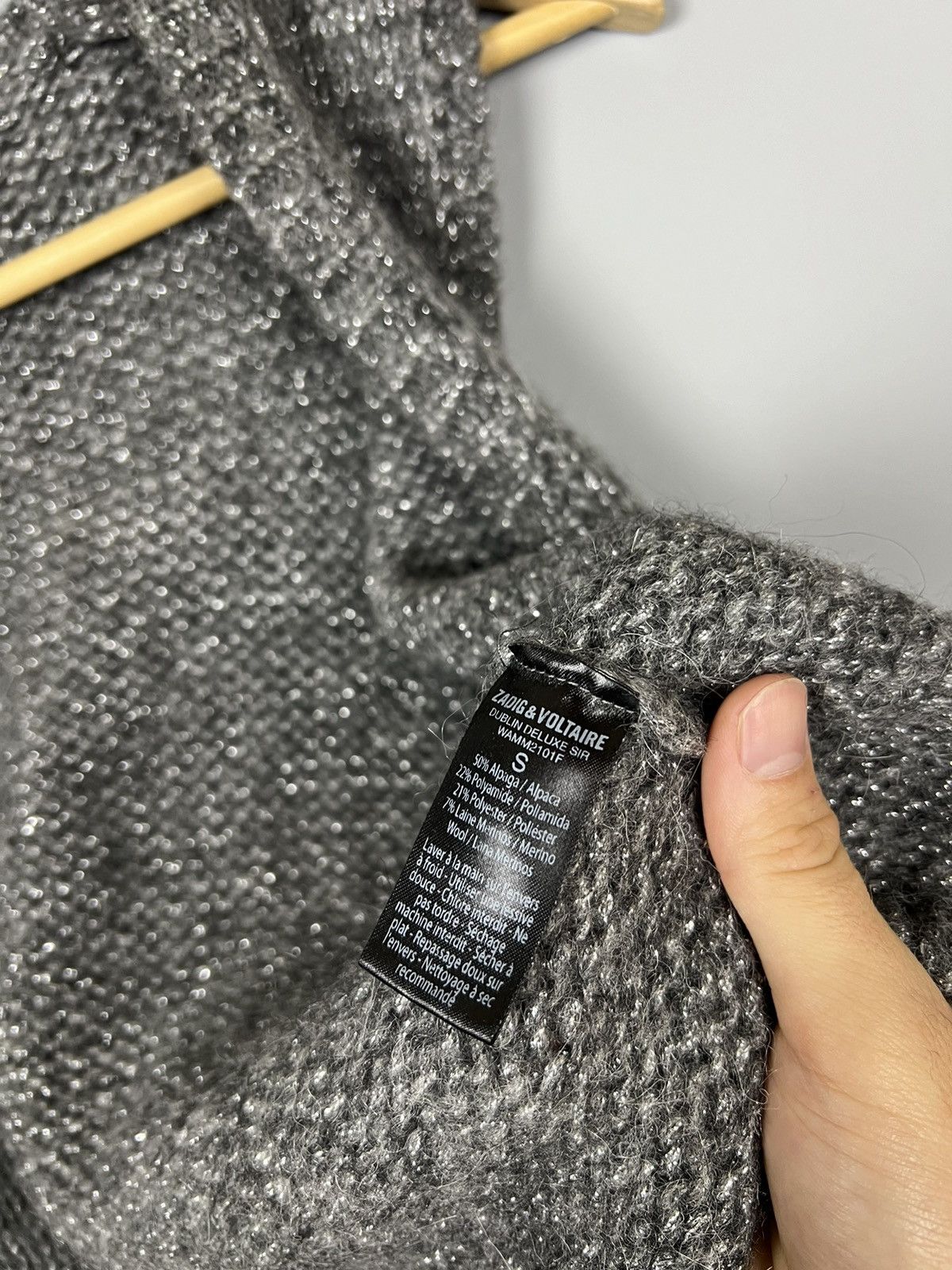 Zadig & Voltaire (S) Zadig & Voltaire deluxe alpaca wool vest rare Size S / US 4 / IT 40 - 5 Thumbnail