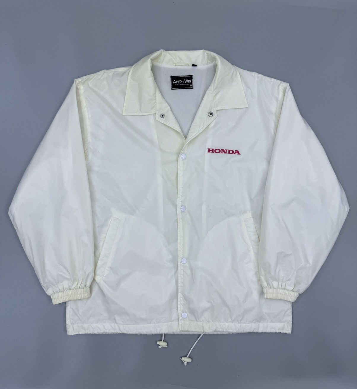 Honda Vintage HONDA “Power of Dream” Spellout Coach Snap Jacket Size US L / EU 52-54 / 3 - 2 Thumbnail