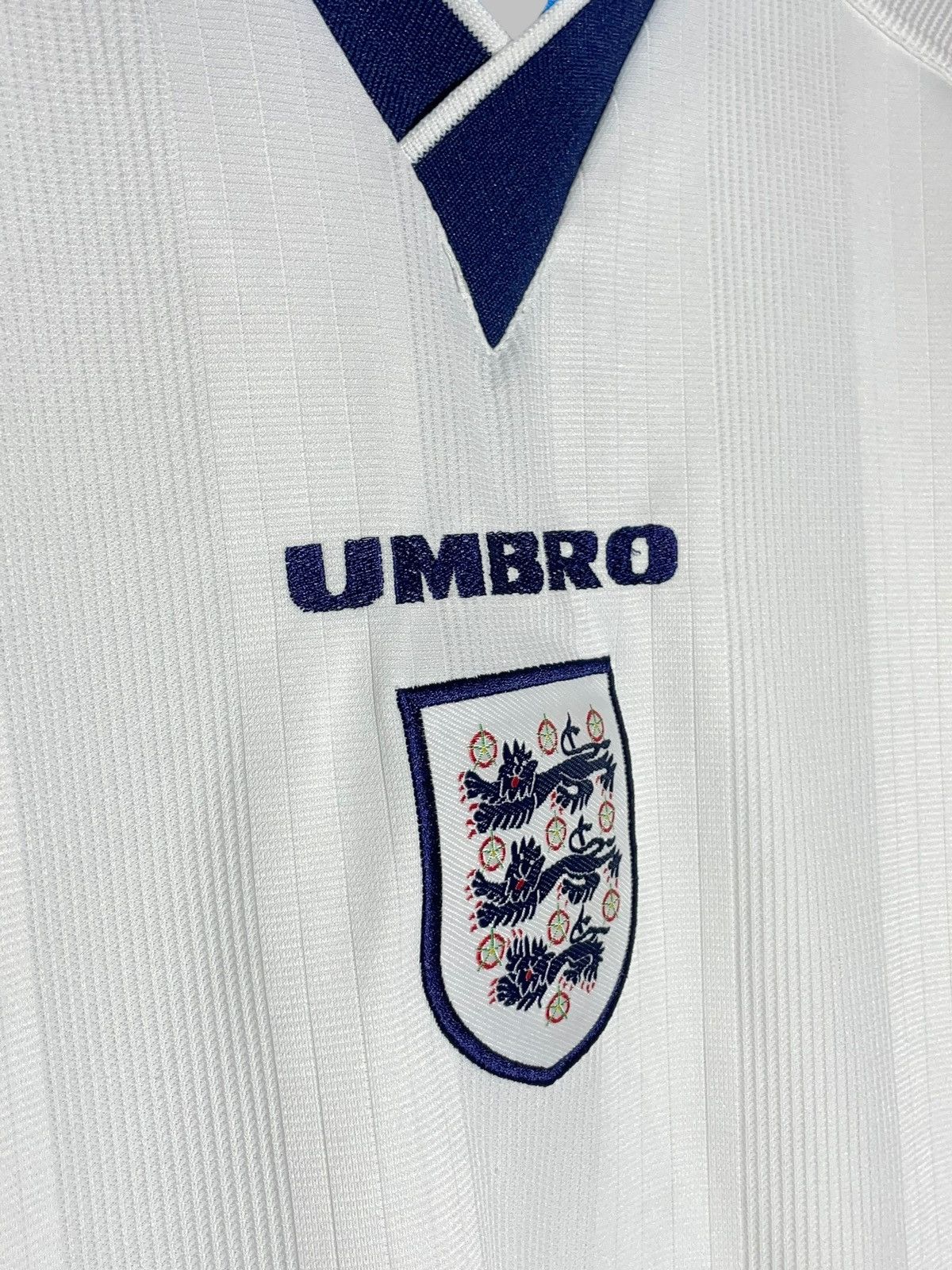 Umbro × Vintage National Team England Umbro 1996 Home Vintage Football Shirt Size US L / EU 52-54 / 3 - 5 Thumbnail