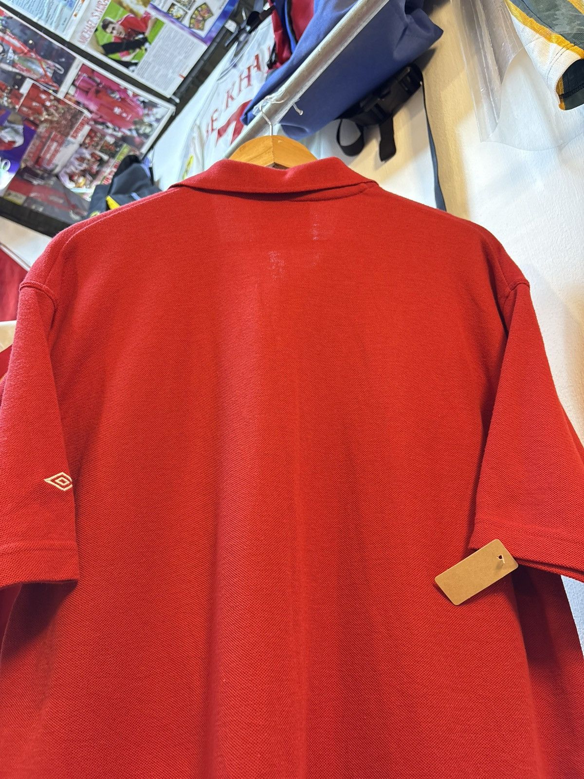 Umbro Vintage 90s Manchester United Polo Shirt Size US XL / EU 56 / 4 - 3 Thumbnail