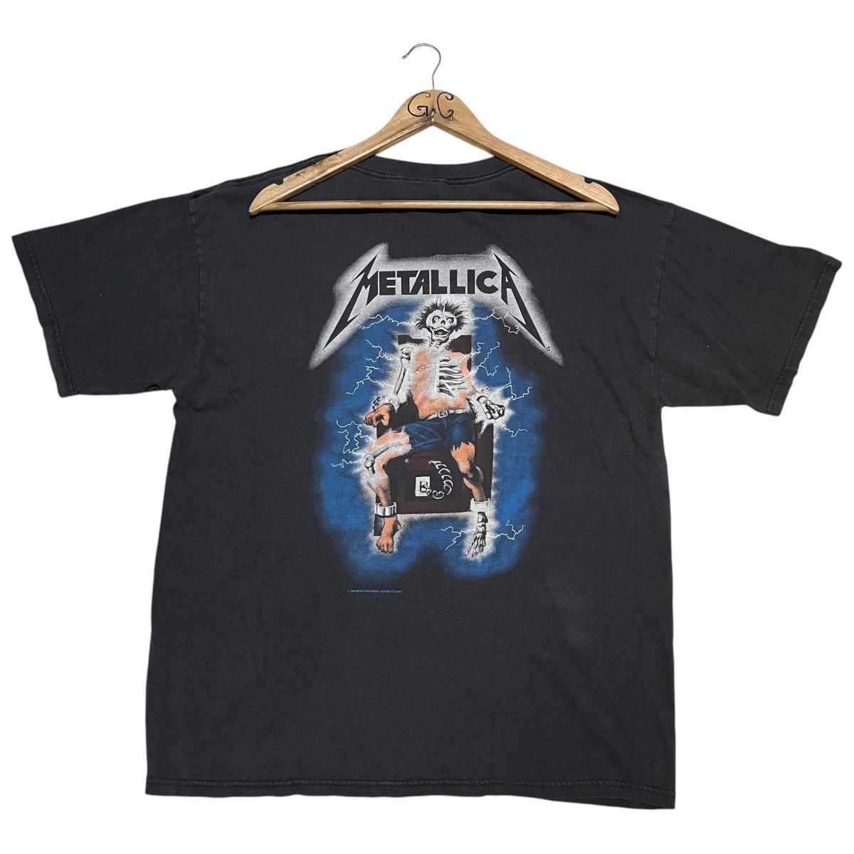 Band Tees × Metallica × Vintage Vintage 1994 Ride The Lighting Size US XL / EU 56 / 4 - 2 Thumbnail