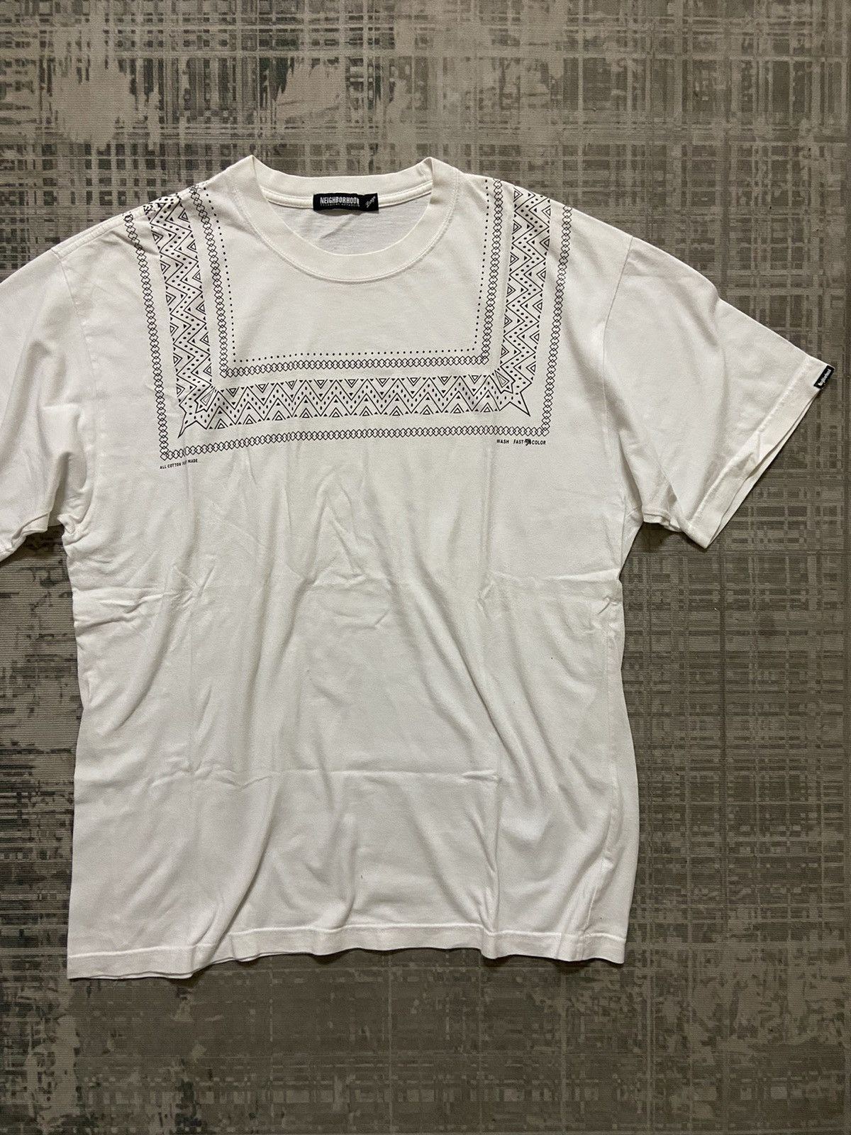 Neighborhood NEIGHBOURHOOD EL VECINDARIO WHITE TEE Size US XL / EU 56 / 4 - 2 Thumbnail
