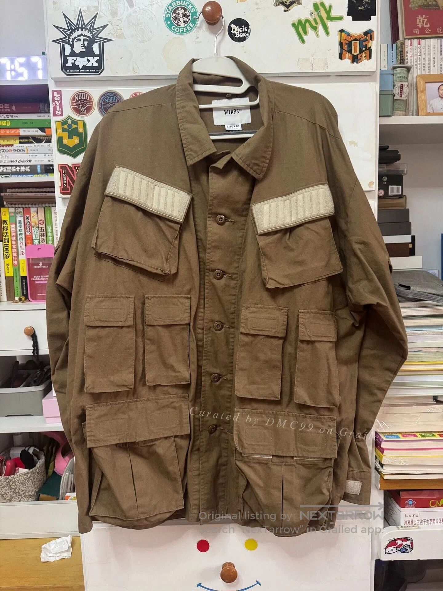 Wtaps WTAPS 19AW Cotton Ripstop Shirt Jacket. Size US L / EU 52-54 / 3 - 1 Thumbnail