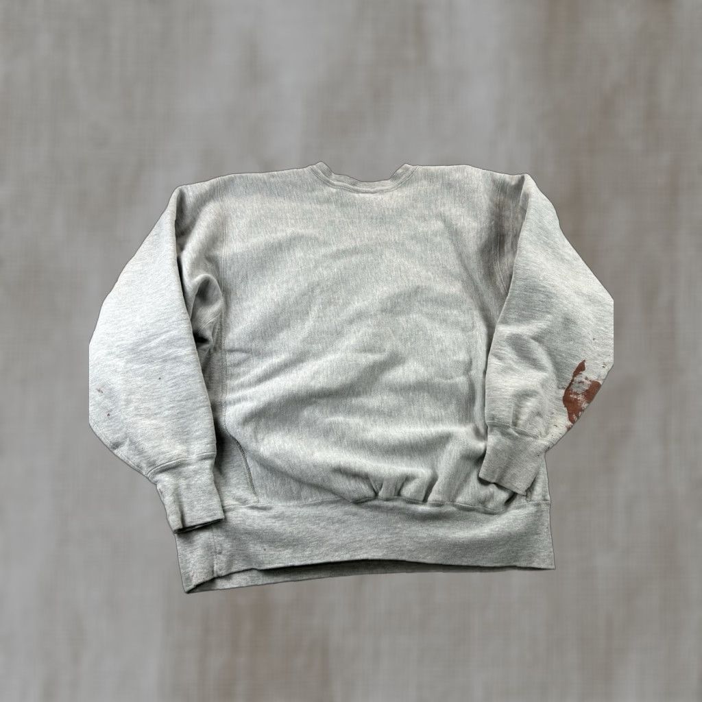 Champion VINTAGE Champion Reverse Weave Sweatshirt L Men's Gray USA Made Reversible Large Land’s End 80s Size US L / EU 52-54 / 3 - 1 Thumbnail