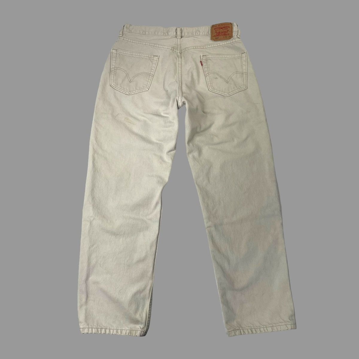 Levi's × Vintage Vintage 90s off white Levi’s denim jeans Size US 34 / EU 50 - 4 Thumbnail