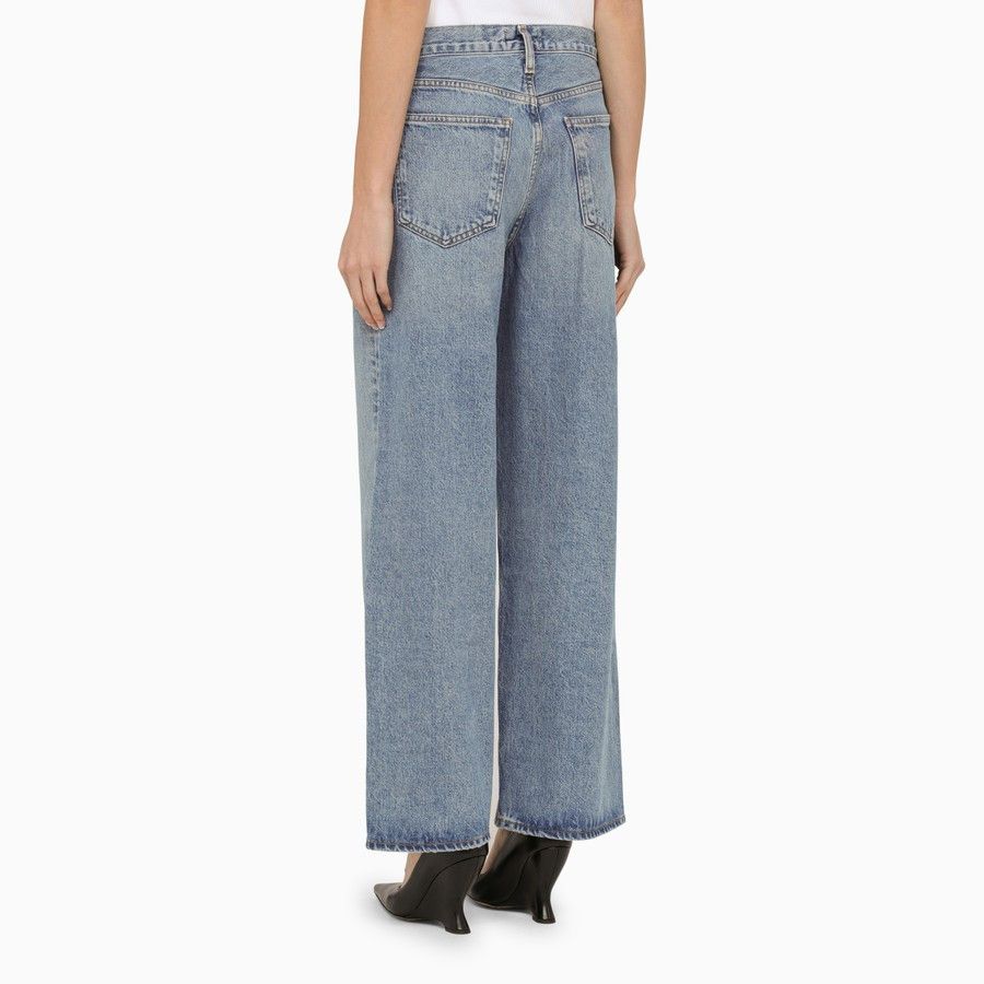 Agolde o1d2blof0724 Denim Jeans in Light Blue Size 28" / US 6 / IT 42 - 4 Thumbnail