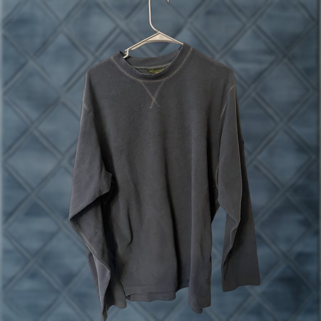 Timberland Timberland Sweater Mens XXL Dark Gray Solid Fleece Knit Size US XXL / EU 58 / 5 - 1 Thumbnail