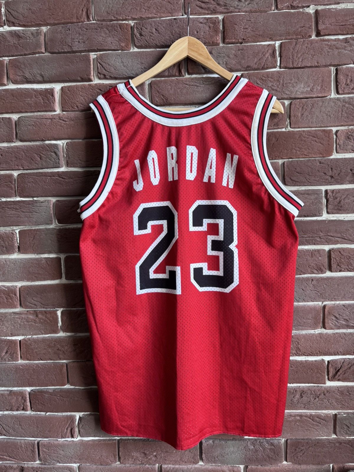 NBA Vintage Champion Chicago Bulls Basketball NBA Jersey Jordan Size US L / EU 52-54 / 3 - 2 Thumbnail