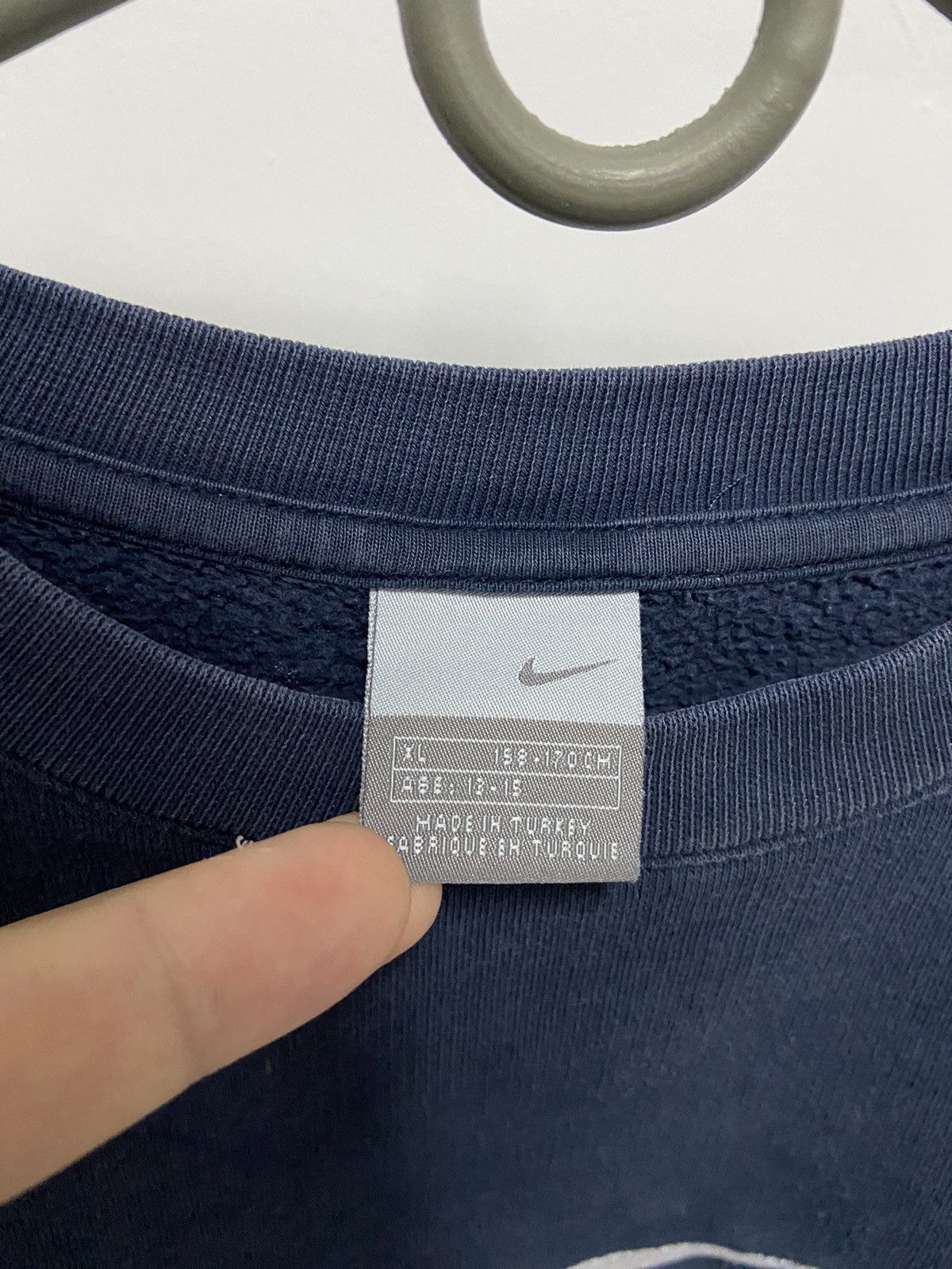 Nike × Vintage Nike Sweatshirt big Logo swoosh Vintage 90s skate Size US S / EU 44-46 / 1 - 5 Thumbnail