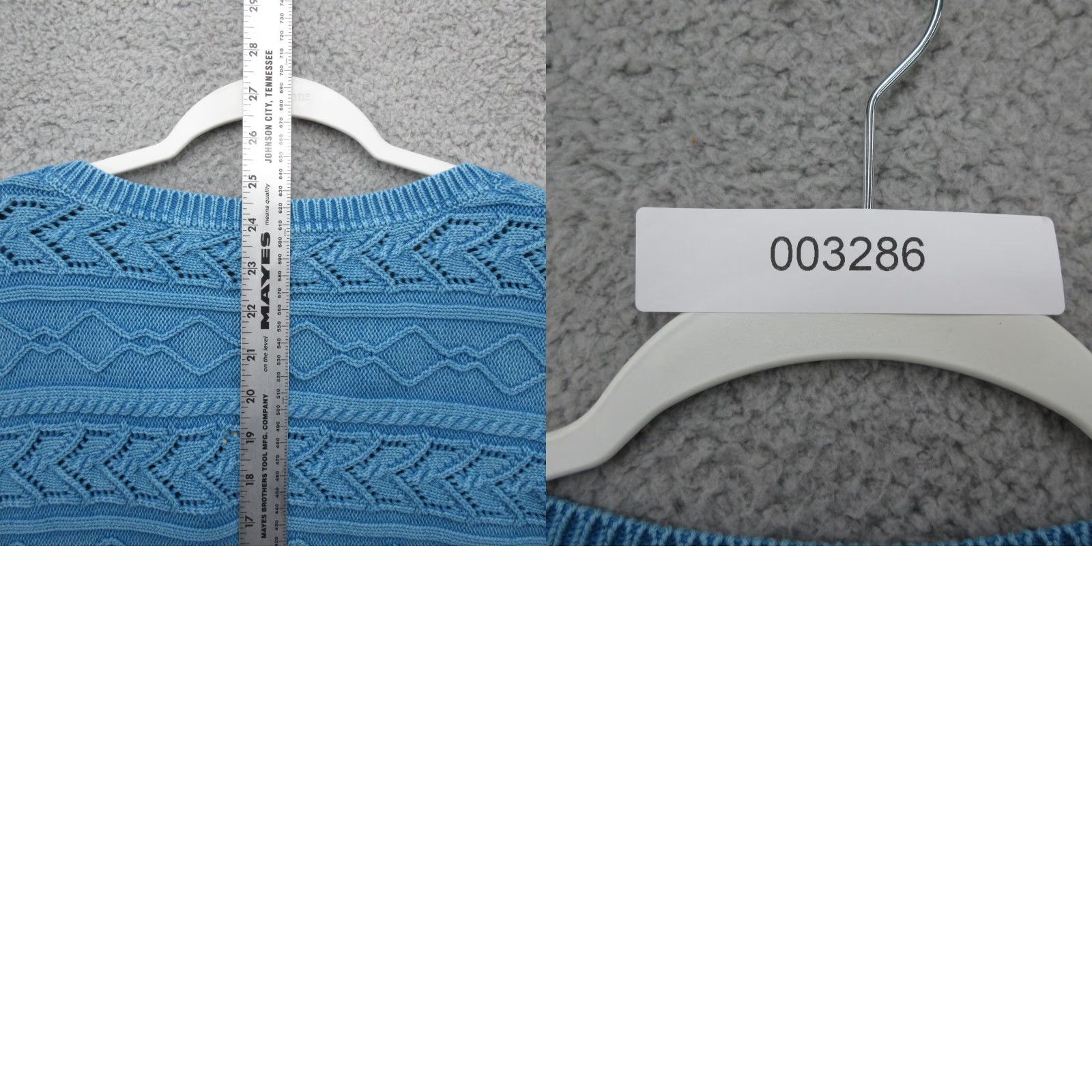 J.Crew Sundance Pullover Rita Easy Cableknit Sweater Womens XL Blue Size S / US 4 / IT 40 - 8 Thumbnail