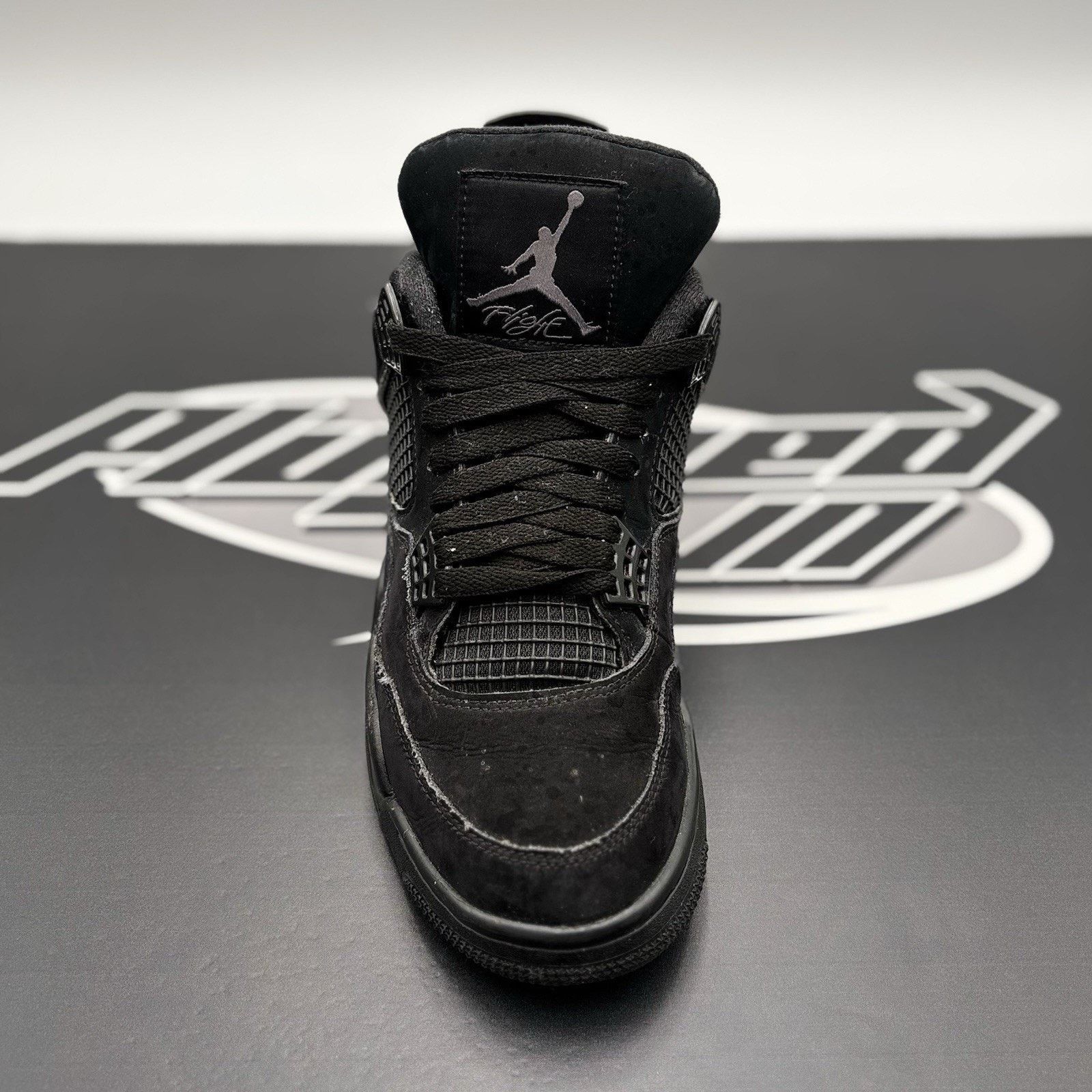 Jordan Brand Size 8.5 - Jordan 4 Retro Mid Black Cat Size US 8.5 / EU 41-42 - 5 Thumbnail