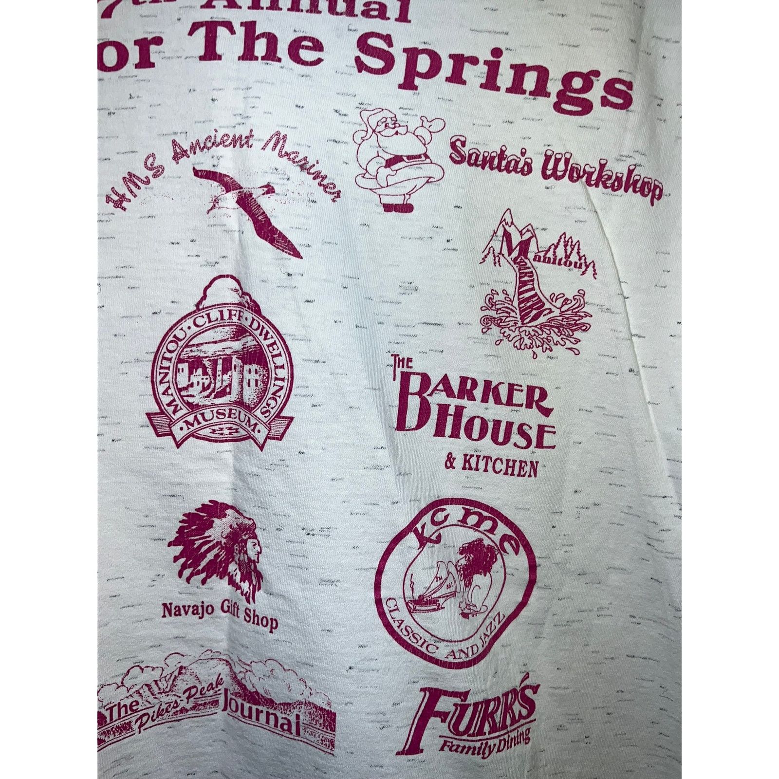 Vintage Vintage Manitou Springs Shirt Run For Mineral The Mayors Cup Size US L / EU 52-54 / 3 - 9 Thumbnail