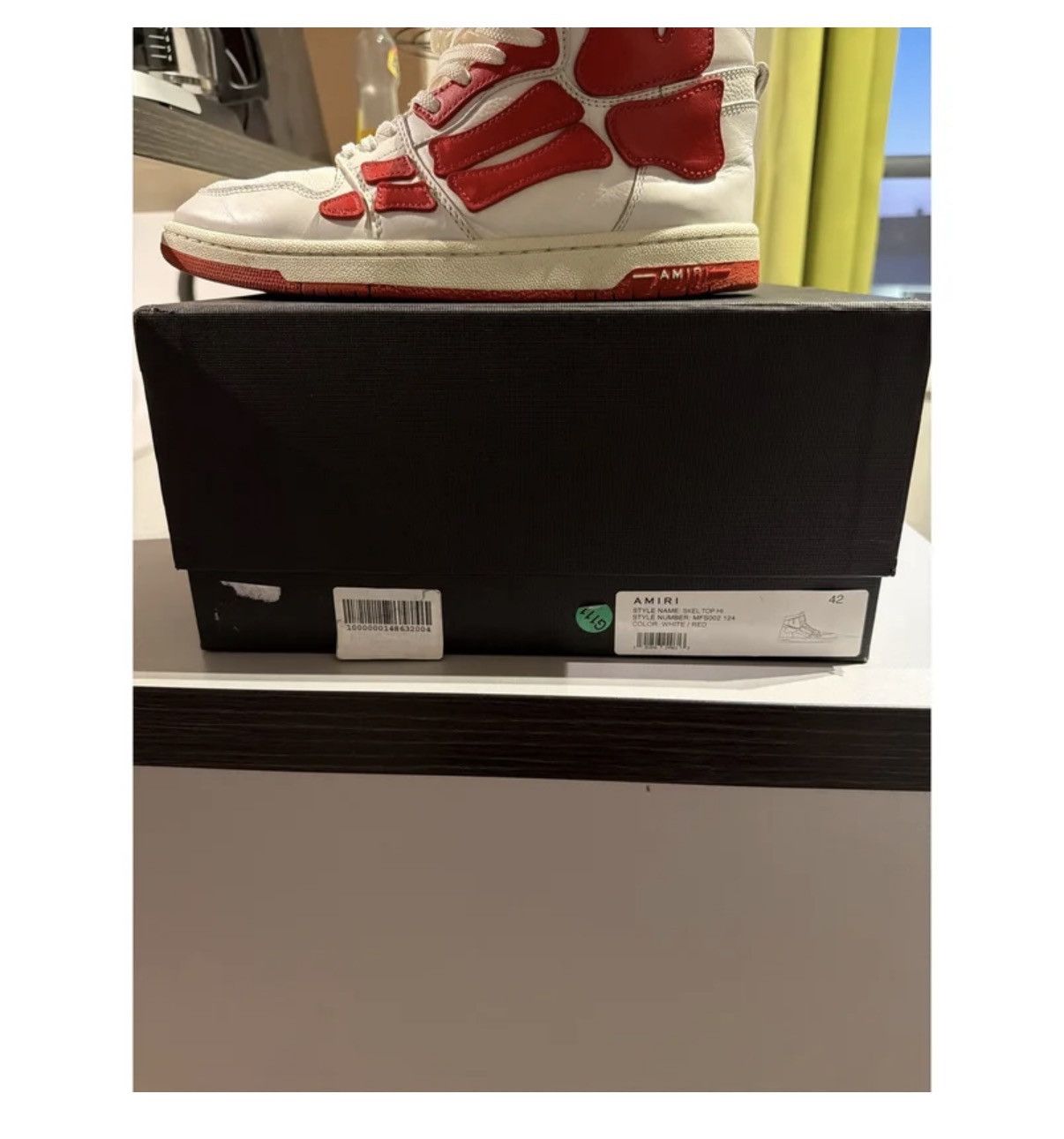 Amiri Amiri skell top high Size US 8 / EU 41 - 6 Thumbnail