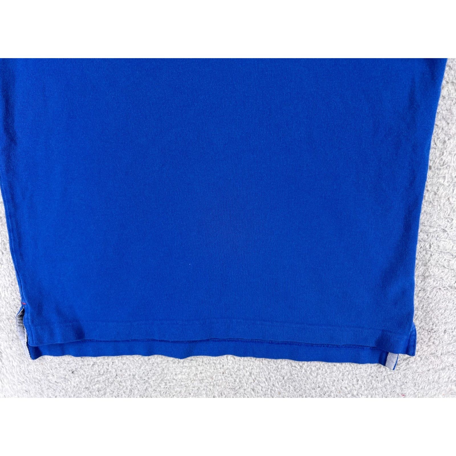 Tommy Hilfiger VINTAGE Tommy Hilfiger Polo Shirt Men Adult Medium Knit Short Sleeve 100% Cotton Blue Polo Golf 90s Style Mens Size US M / EU 48-50 / 2 - 5 Thumbnail
