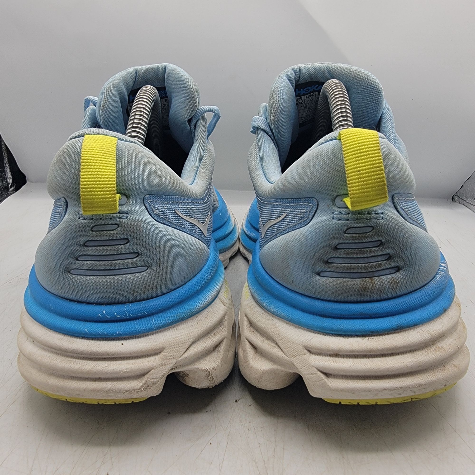 Hoka Hoka One One Bondi 8 Mens 10.5 D Shoes Blue Running Gym Walk Size US 10.5 / EU 43-44 - 5 Thumbnail