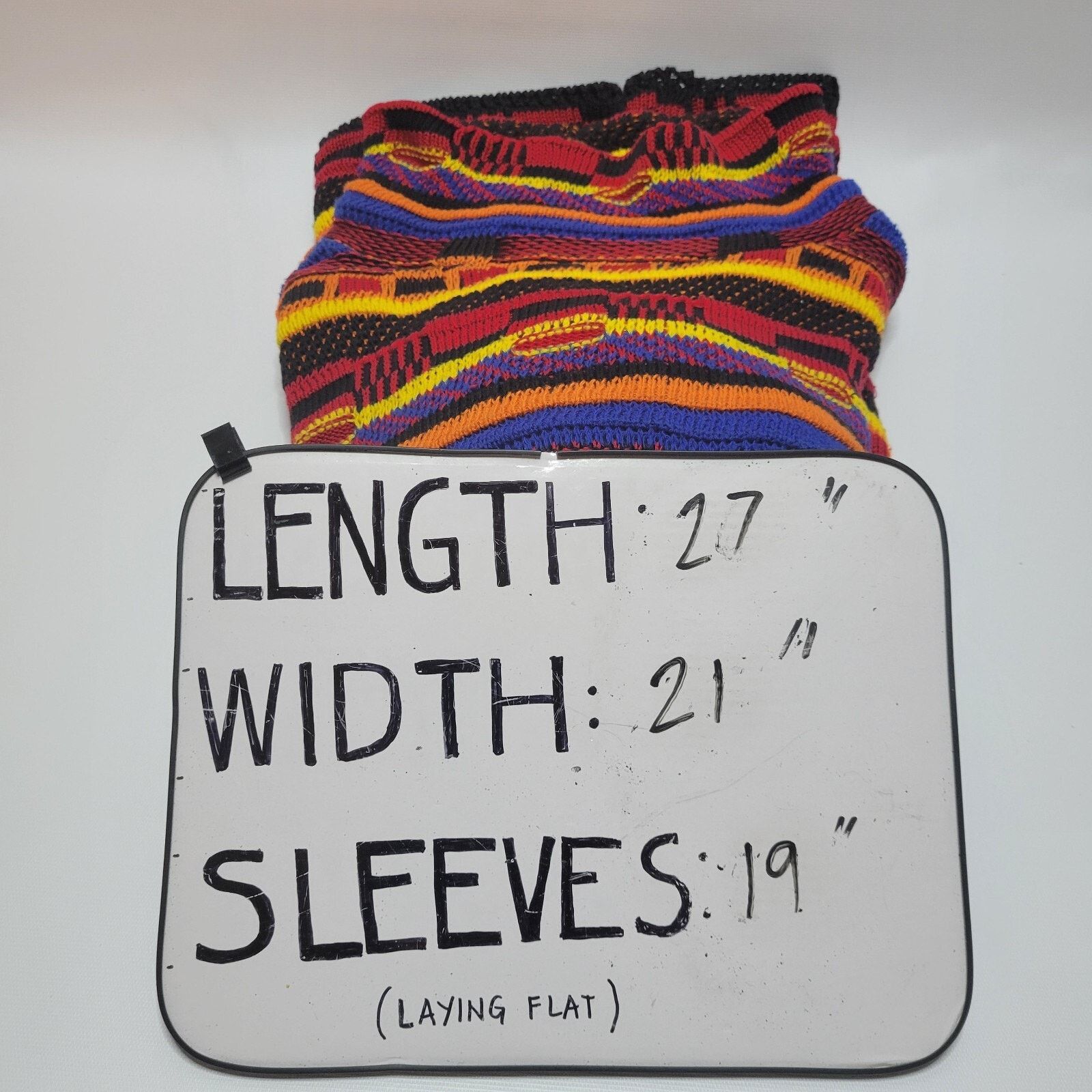 Vintage VINTAGE LEONIAK COOGI STYLE 3D KNIT PULLOVER SWEATER Sz S Size US S / EU 44-46 / 1 - 9 Thumbnail