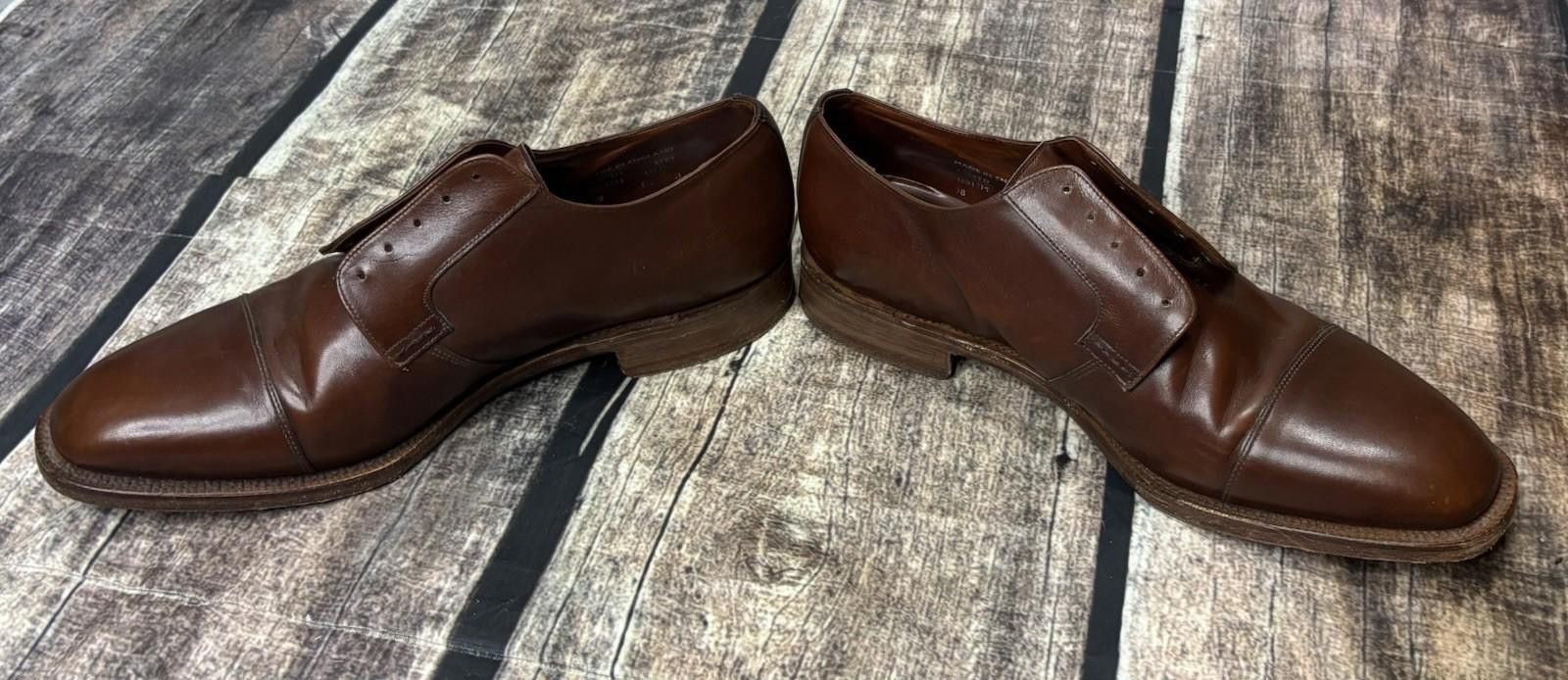 Sanders Sanders & Sanders Loafers Mens Size 11 Leather Penny England Size US 11 / EU 44 - 6 Thumbnail
