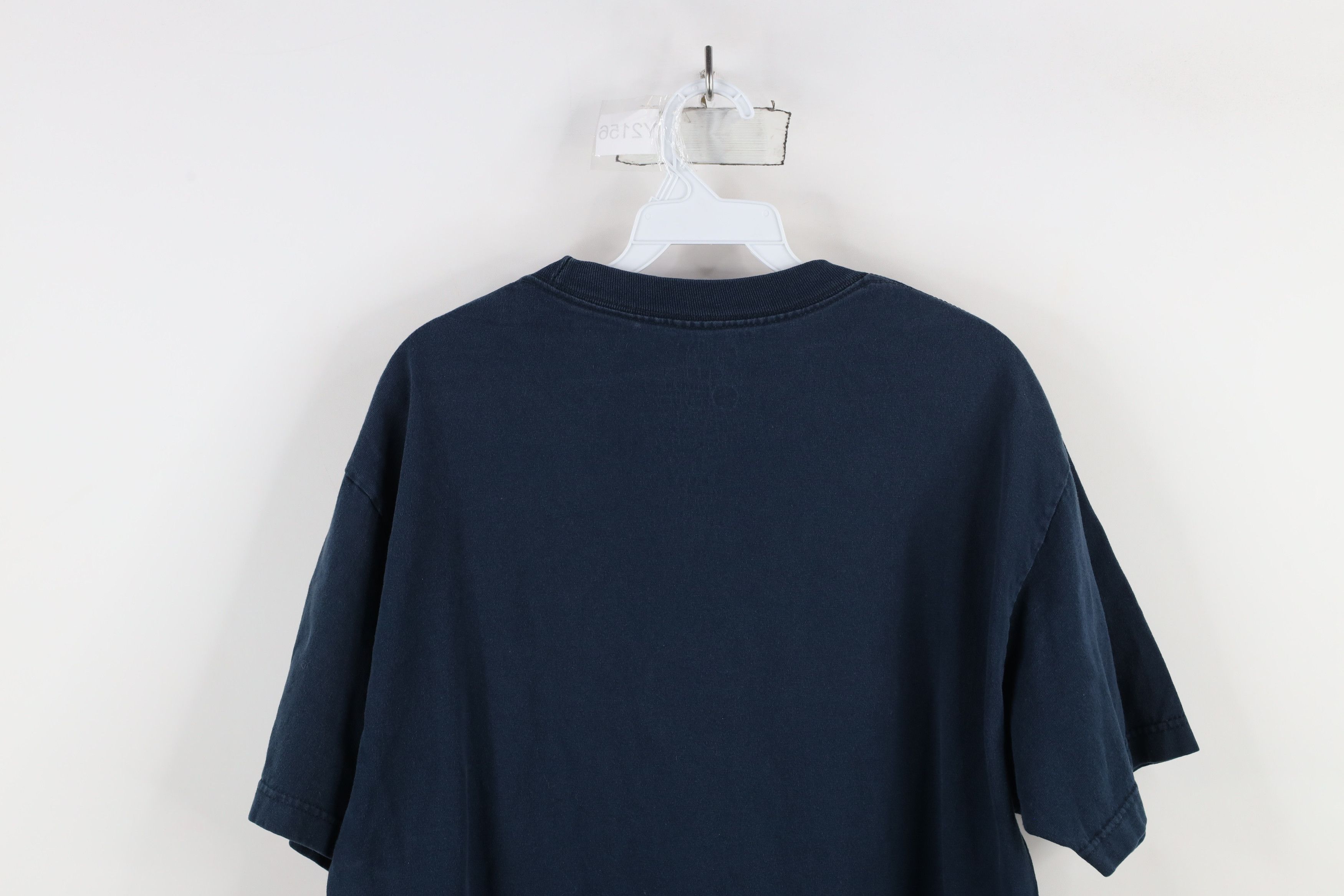 Nike × Vintage Vintage Nike Spell Block Letter Short Sleeve T-Shirt Blue Size US L / EU 52-54 / 3 - 10 Thumbnail