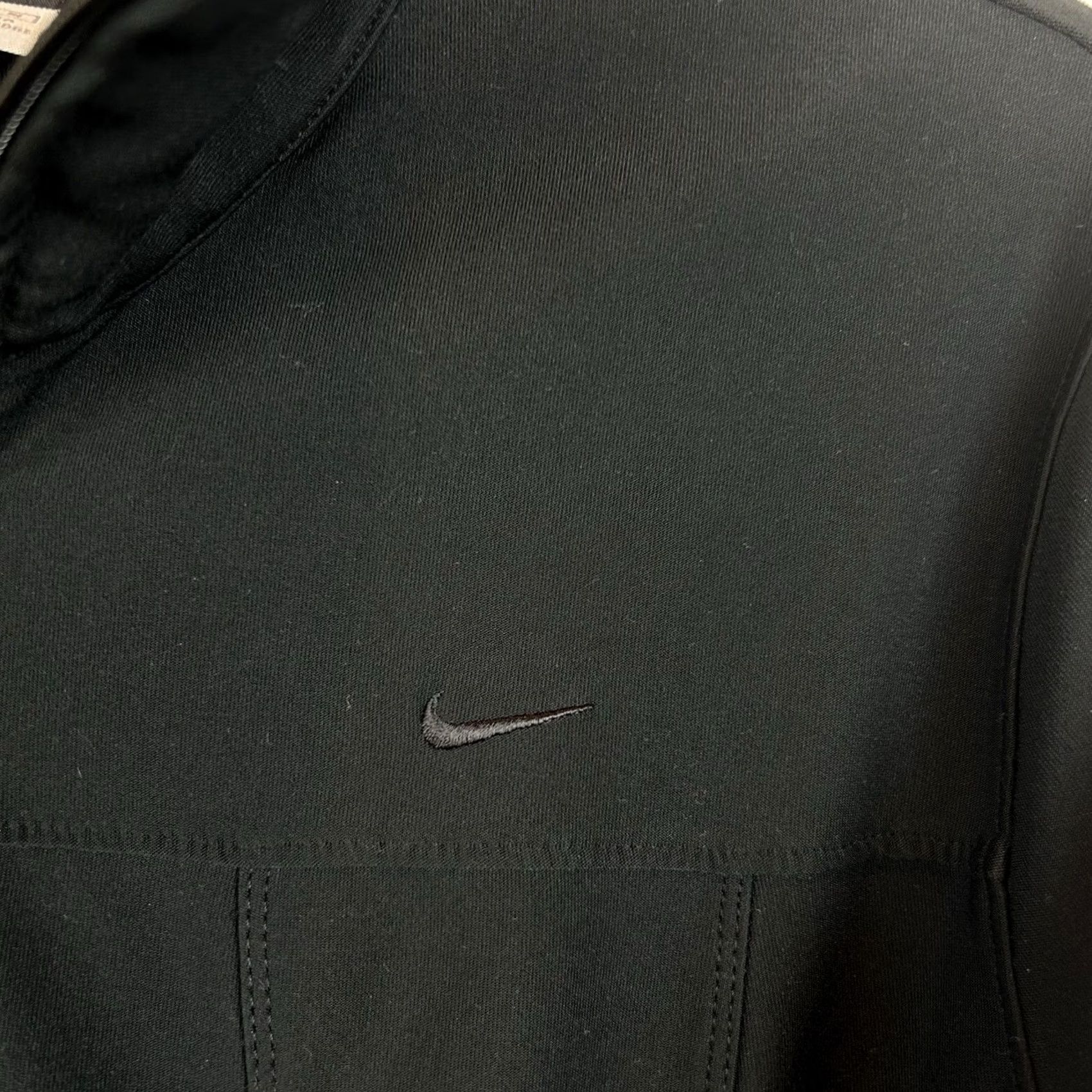 Nike Nike Jacket Womans M Fit Dry Full Zip Black Stretch Active Short Style Read Size 32" / US 10 / IT 46 - 4 Thumbnail