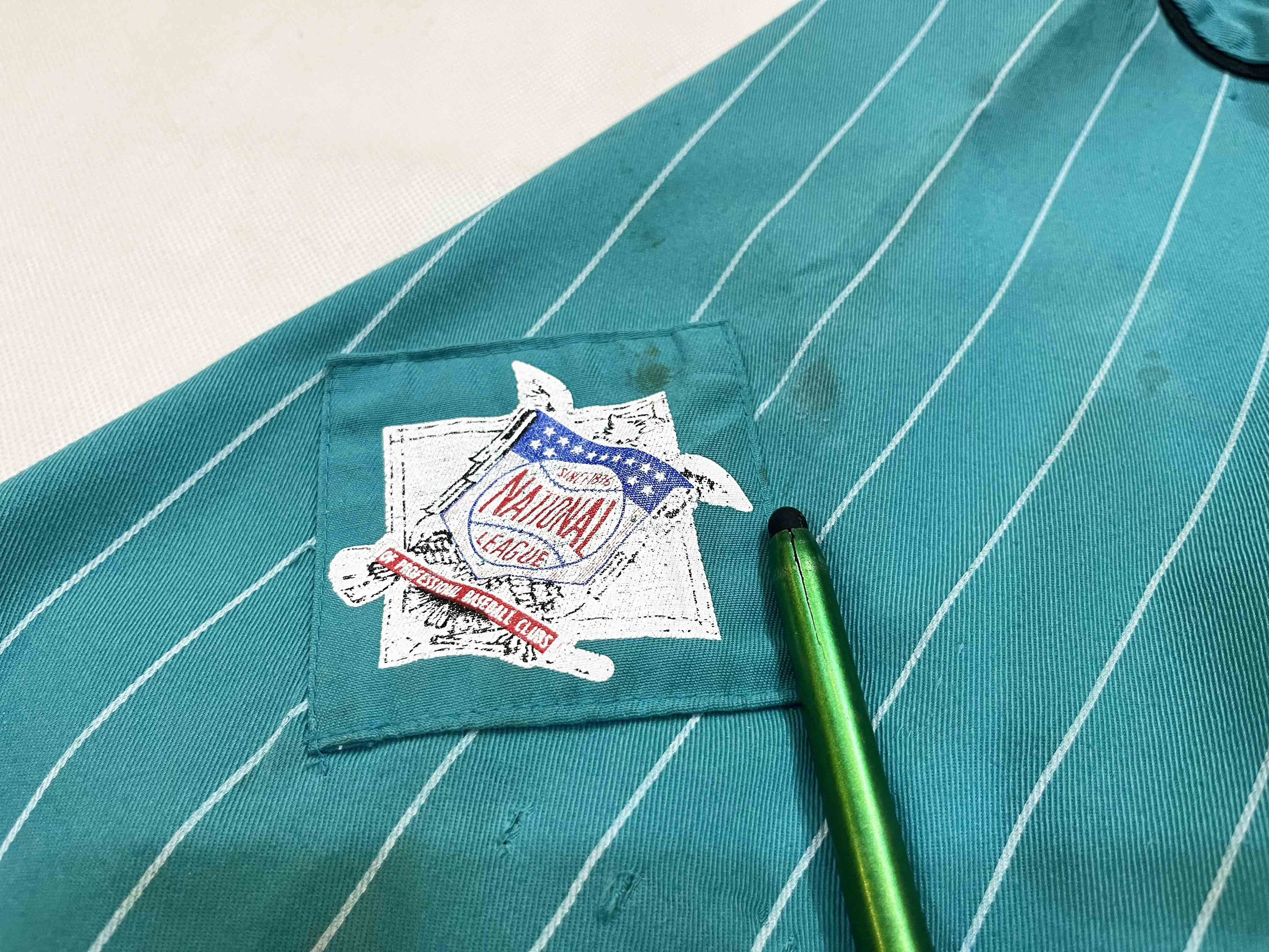 MLB × Starter × Vintage Vintage Starter MLB Florida Marlins Pinstripe Jersey Size US XL / EU 56 / 4 - 13 Thumbnail