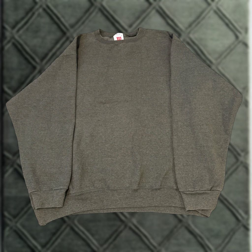 Wilson VINTAGE Wilson Tennis Sweatshirt Gray XL Mens Crewneck Pullover Crewneck Sweatshirt Size US XL / EU 56 / 4 - 1 Thumbnail
