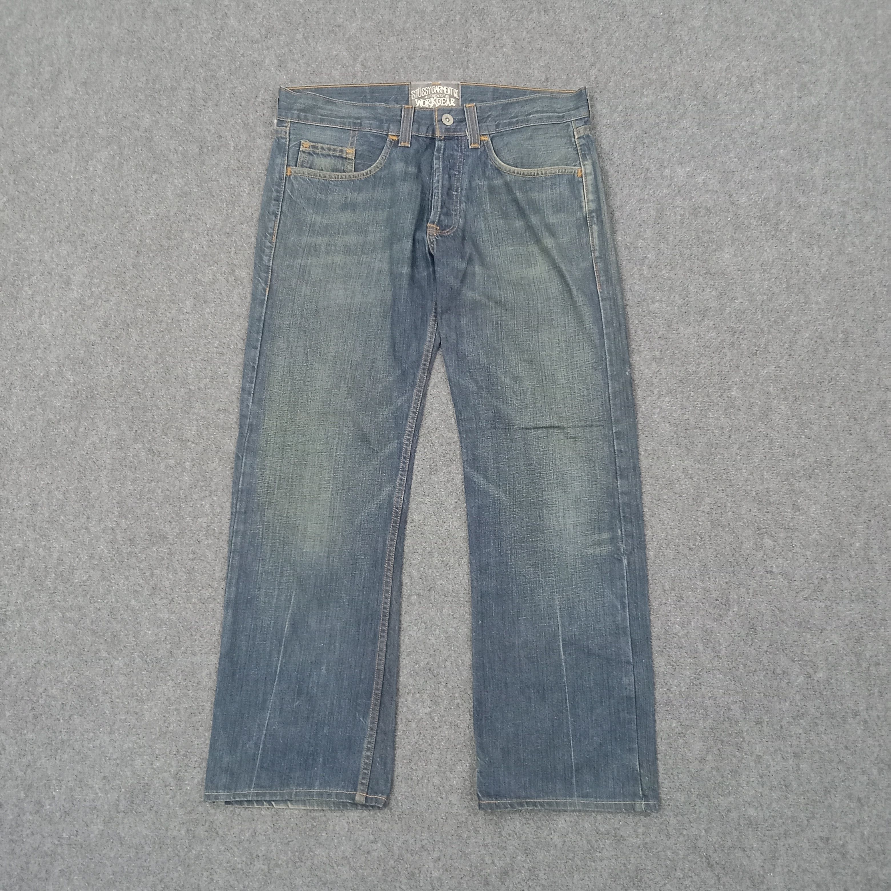 Stussy Stussy American Streetwear Style Baggy Denim Jeans C235N16 Size US 32 / EU 48 - 4 Thumbnail