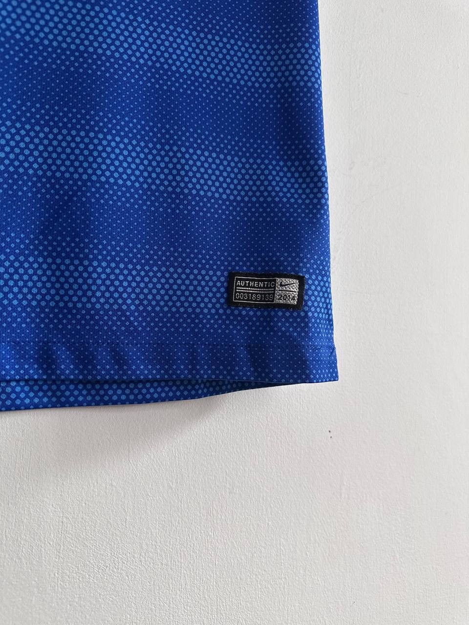 Nike Nike Brazil Away Soccer Jersey 2014 World Cup Blue CBF Shirt Size US S / EU 44-46 / 1 - 4 Thumbnail