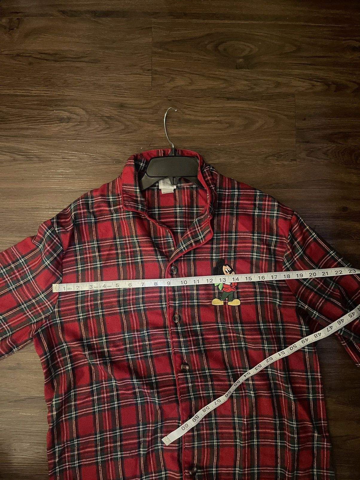 Disney × Vintage Disney Shirt Mens Extra Large Red Plaid Button Up Size US S / EU 44-46 / 1 - 7 Thumbnail