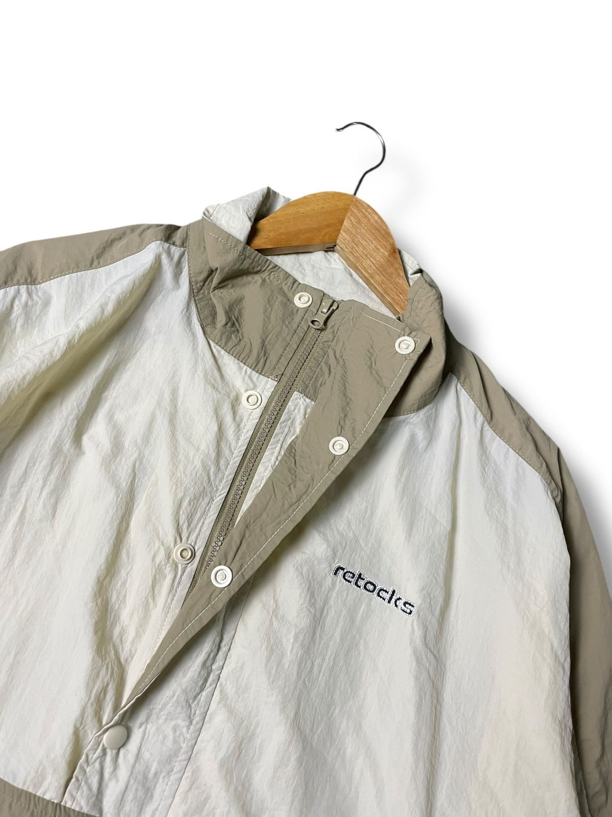 Japanese Brand × Vintage RETOCKS Brand Multicolour Nylon Jacket (90) Size US L / EU 52-54 / 3 - 6 Thumbnail