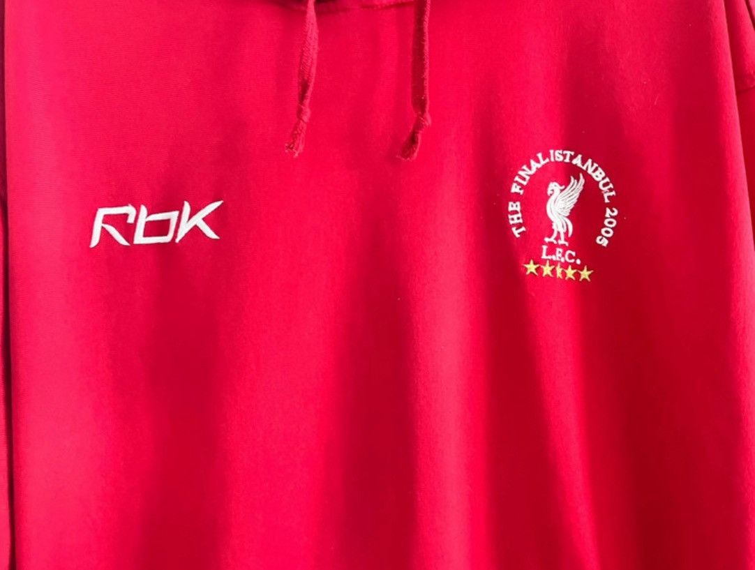 Reebok Reebok x Liverpool Red Hoodie 2004/2005 Size US L / EU 52-54 / 3 - 4 Thumbnail