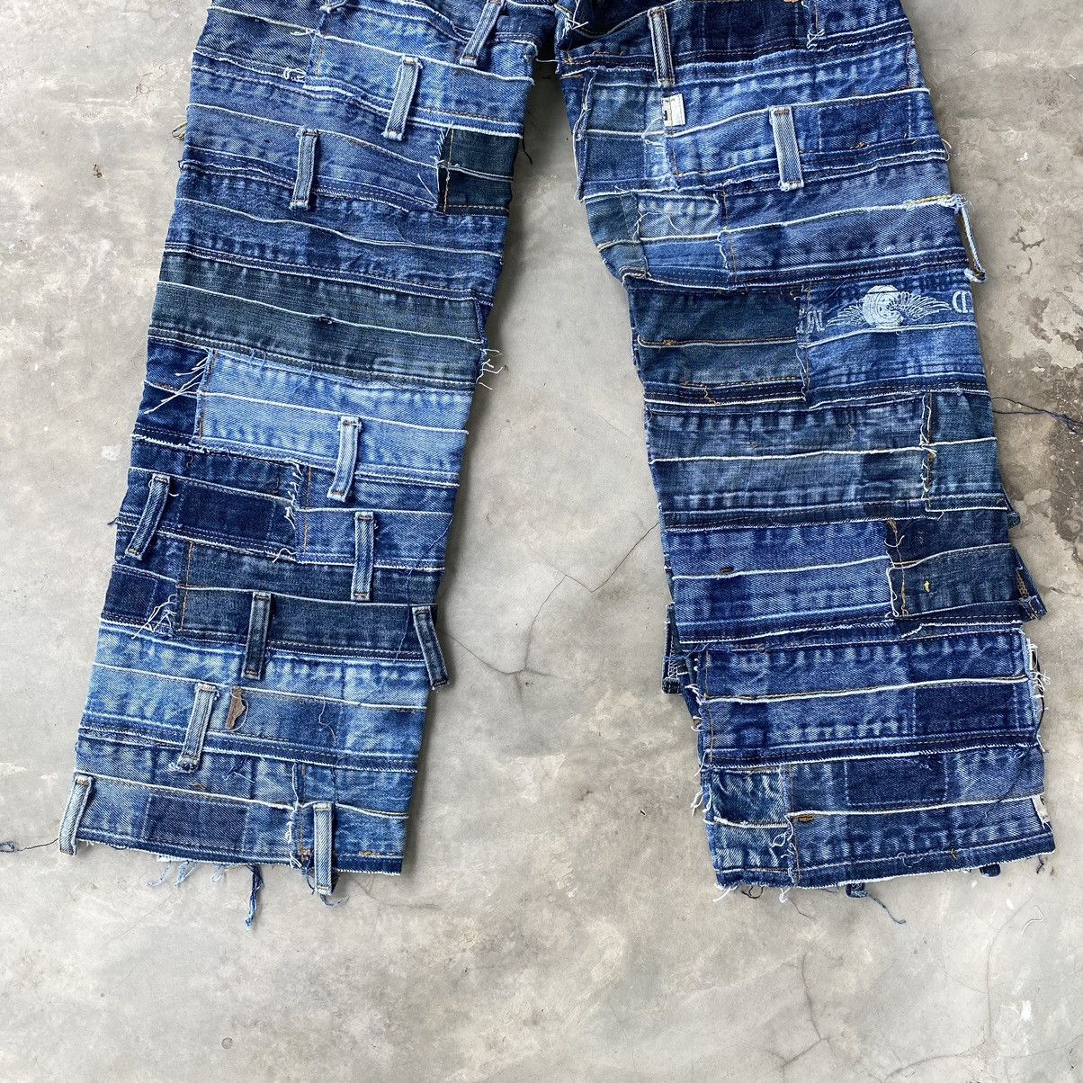 Hysteric Glamour × Levi's Vintage Clothing Reconstructed Levis Flare Hagi Jeans Hysteric Glamour Style Size US 32 / EU 48 - 5 Thumbnail