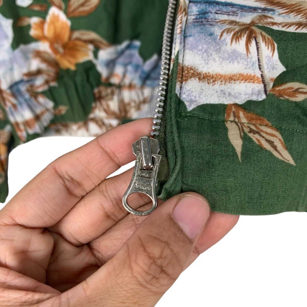 Japanese Brand ATELIER SAB STUDIO Fullprint Crop Jacket #2191-C97 Size US S / EU 44-46 / 1 - 15 Thumbnail