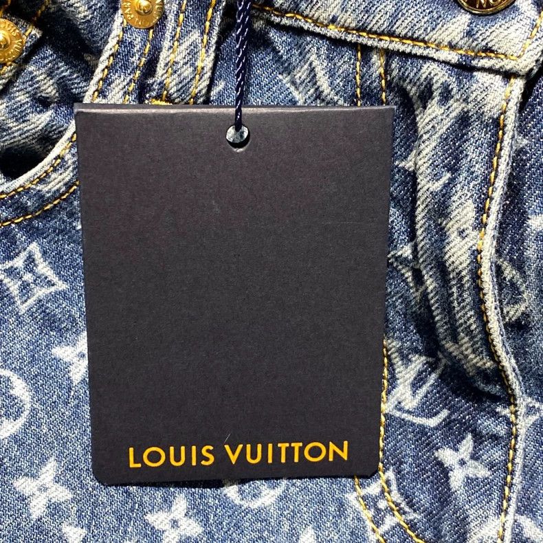 Louis Vuitton Louis Vuitton 25 FW new blue print full print jeans Size US 40 / EU 56 - 6 Thumbnail