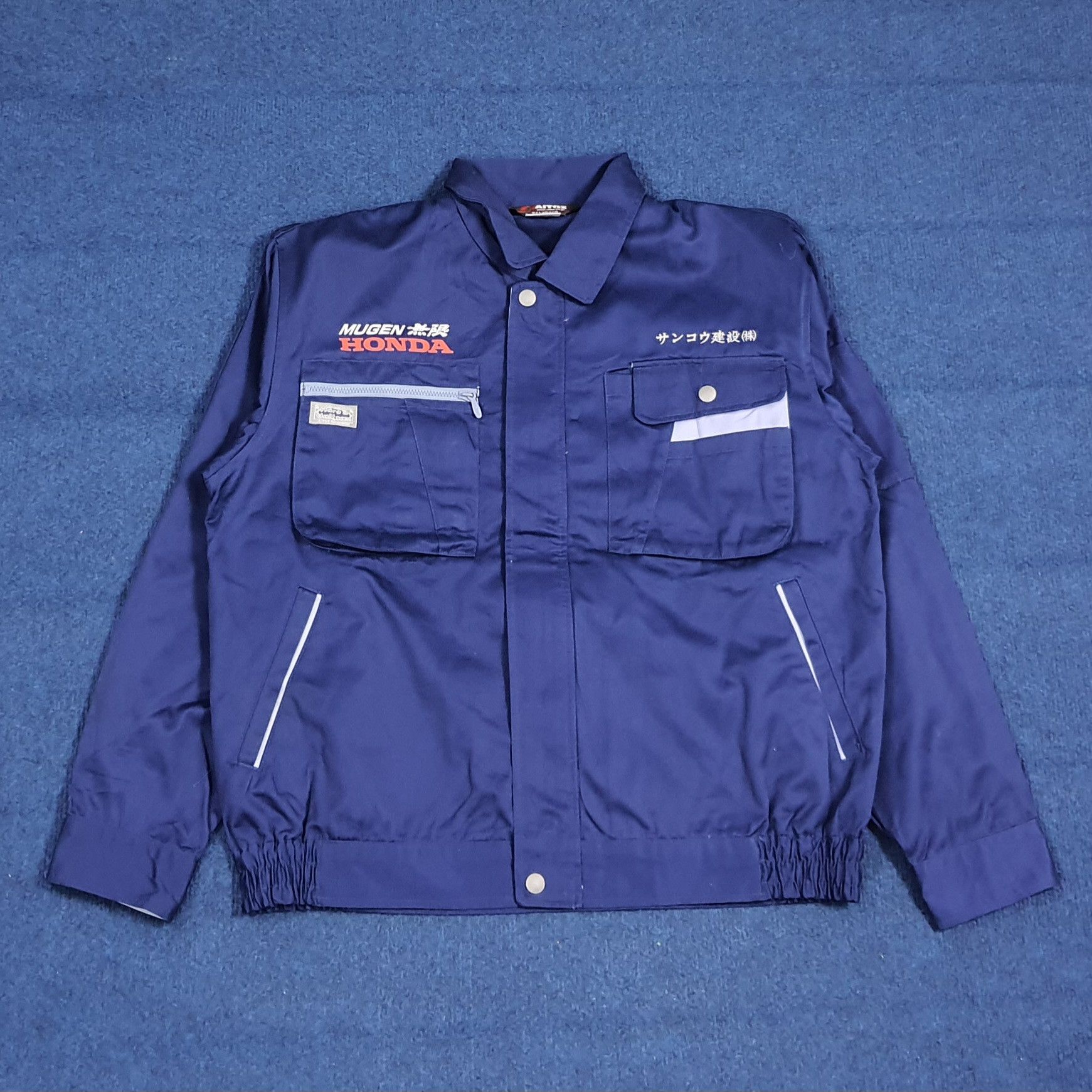 Japanese Brand Vintage Mugen Honda Motorsports Custom Logo Jacket C284N20 Size US M / EU 48-50 / 2 - 3 Thumbnail