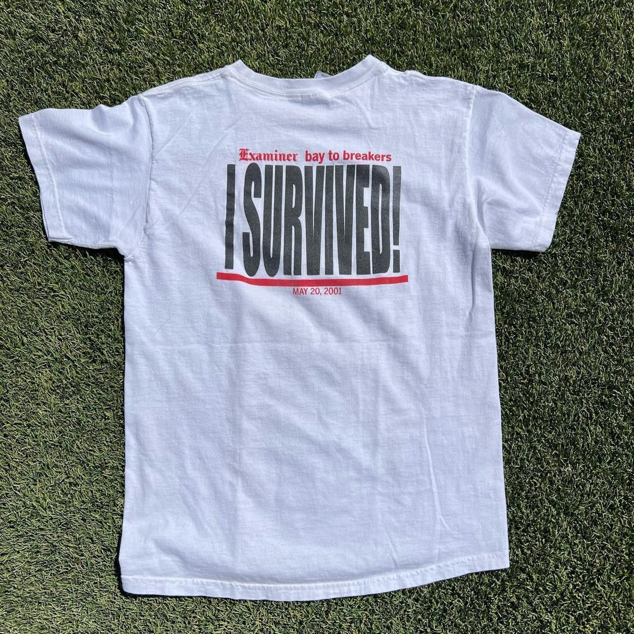 Vintage Vintage Y2K I Survived Bay to Breakers Tee! Size US M / EU 48-50 / 2 - 3 Thumbnail