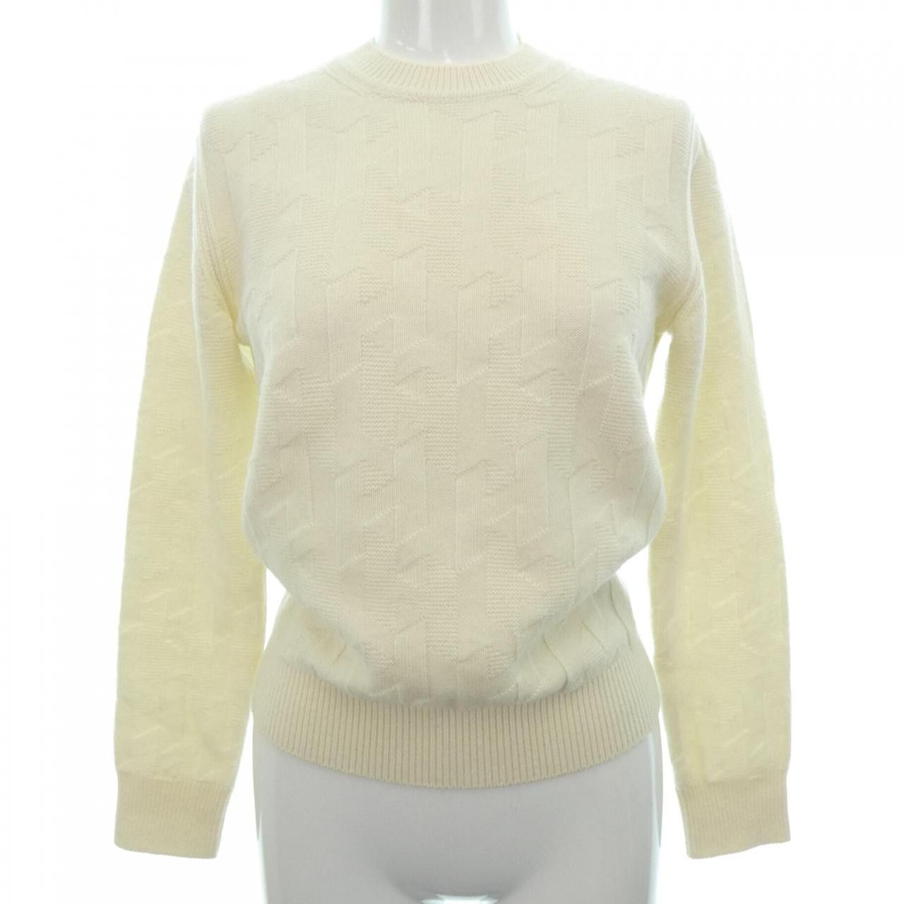 Hermes Hermes Hermès Knit Wool Knitwear Textile Tops DUTY FREE for USA Size ONE SIZE - 1 Thumbnail