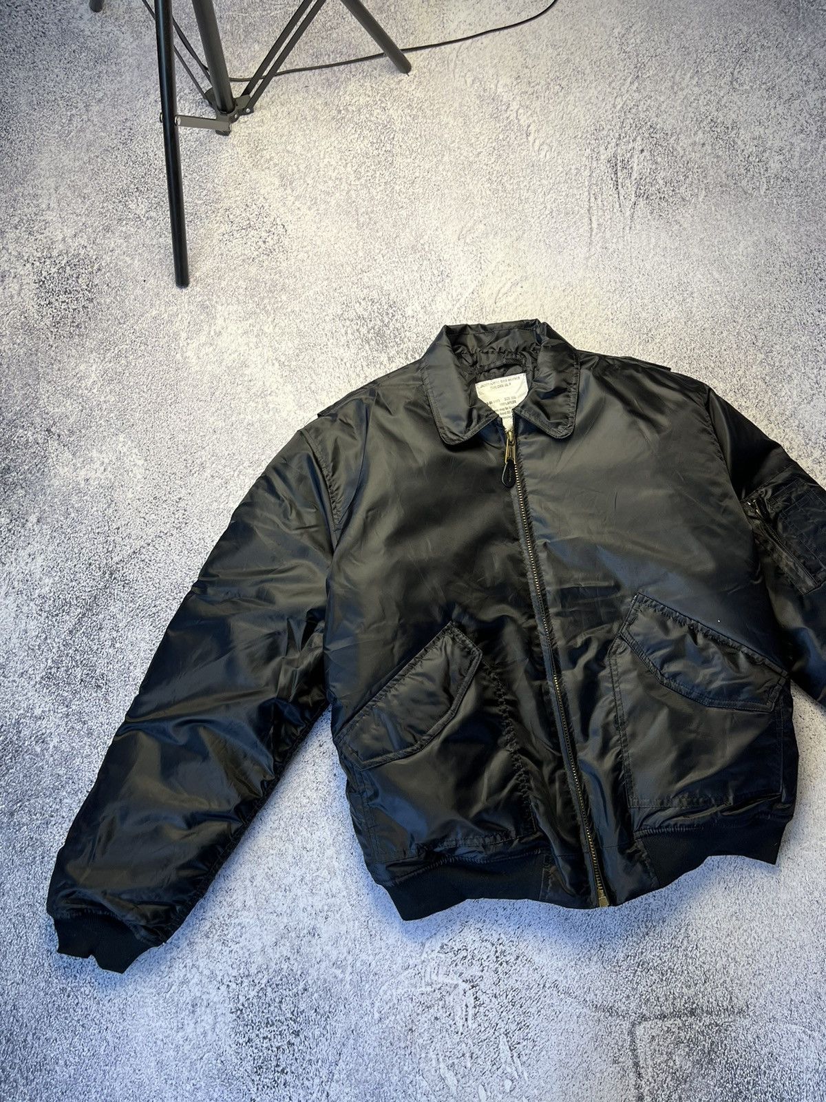 Vintage Vintage black Reversible Bomber Jacket MA1 Size US XXL / EU 58 / 5 - 2 Thumbnail