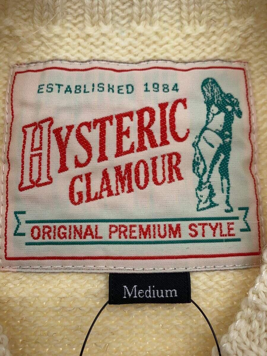 Hysteric Glamour Hysteric Glm Wool Sweater Cream Size US M / EU 48-50 / 2 - 3 Thumbnail