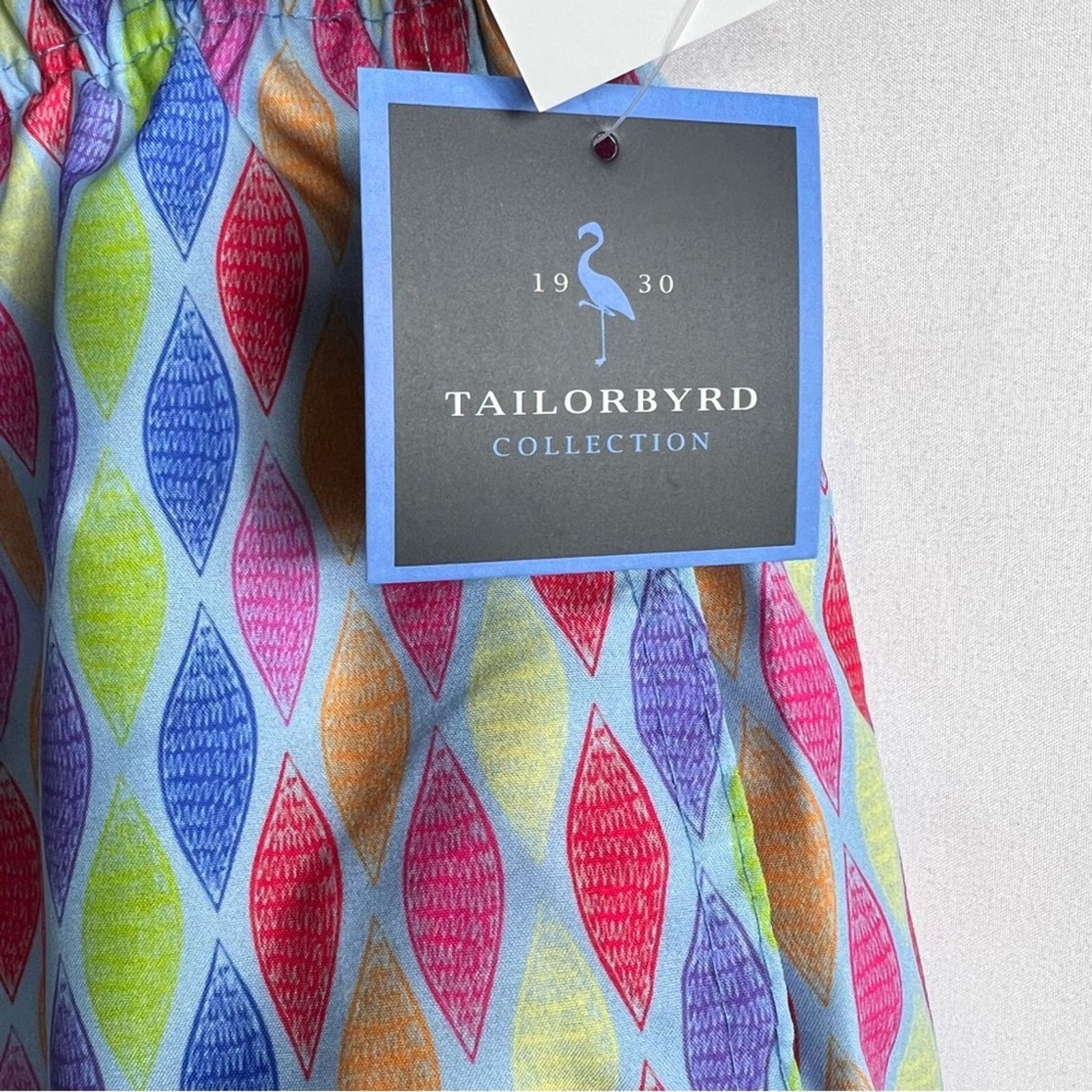 Tailorbyrd TAILORBYRD Patterned Swim Shorts NWT in Large Size US 32 / EU 48 - 3 Thumbnail