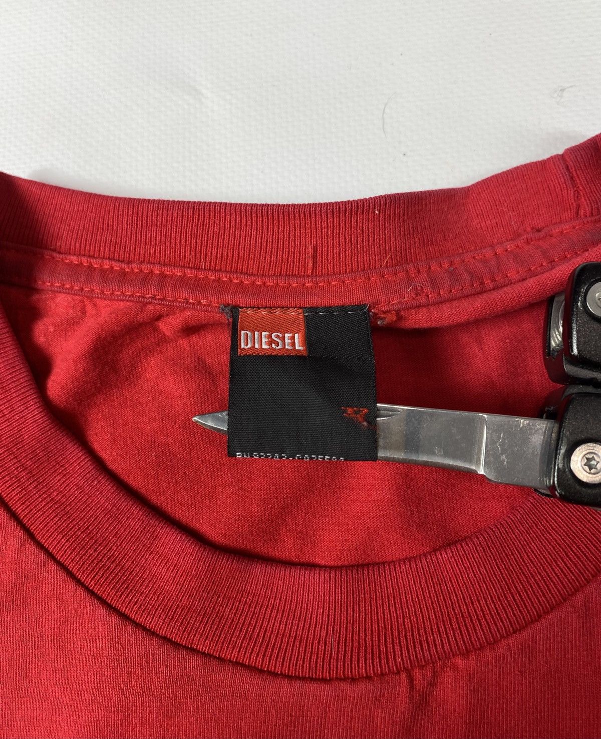 Diesel Diesel T-Shirt Big Print Logo Vintage Archive Double Sided Size US L / EU 52-54 / 3 - 8 Thumbnail