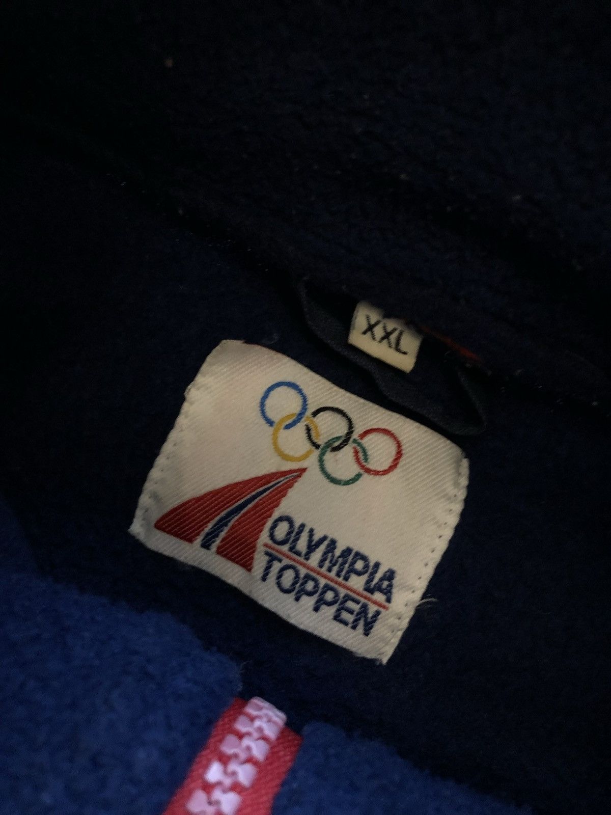 USA Olympics × Vintage Fleece Olympia Toppen Vintage 90’s Olympic Size US XXL / EU 58 / 5 - 3 Thumbnail