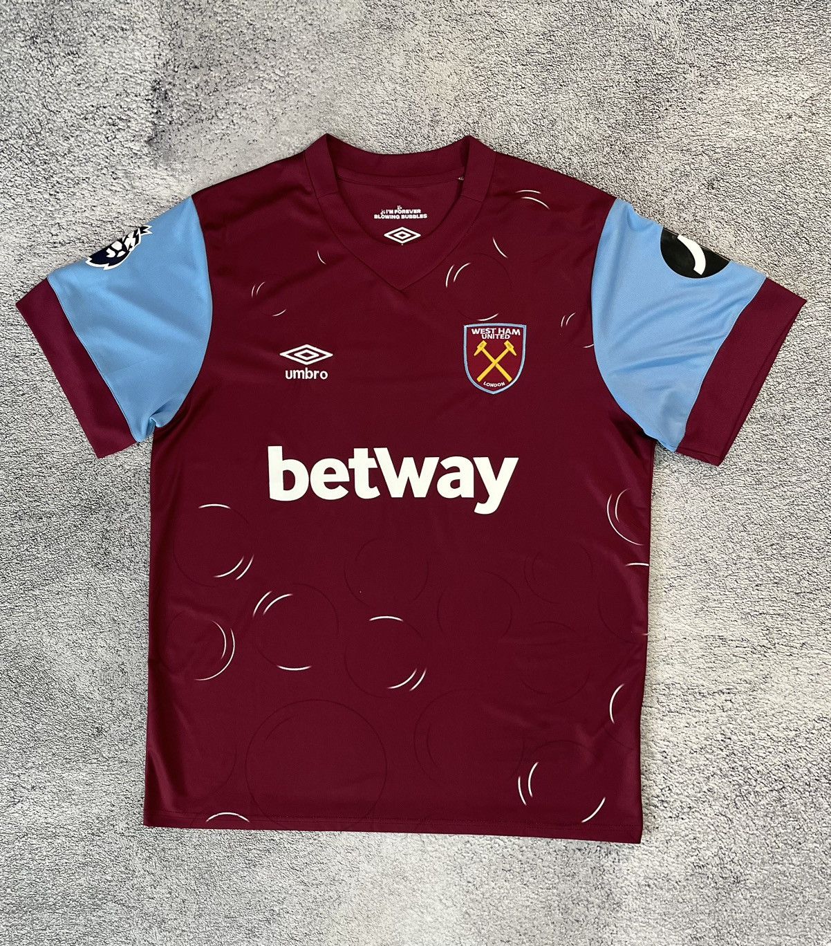 Umbro James Ward-Prowse West Ham United Home Shirt Umbro Jersey Size US XXL / EU 58 / 5 - 2 Thumbnail