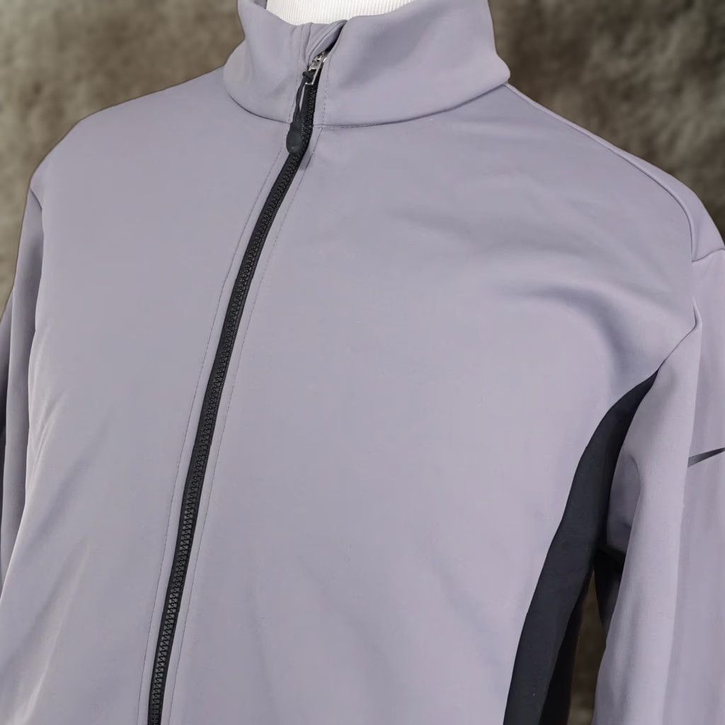 Nike Nike Therma Golf Jacket Mens XL Gray Softshell Full Zip Size US XL / EU 56 / 4 - 1 Thumbnail