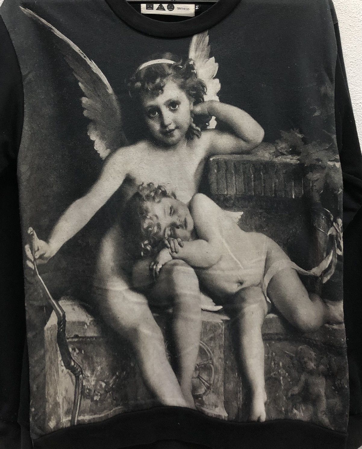 Vintage Vintage SINTHESIS Emile Munier Artwork Sweatshirt Size US M / EU 48-50 / 2 - 3 Thumbnail
