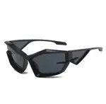Jewelry Cyber Black Sunglasses Retro Punk Archive Cosplay Jewelry Size ONE SIZE - 3 Thumbnail