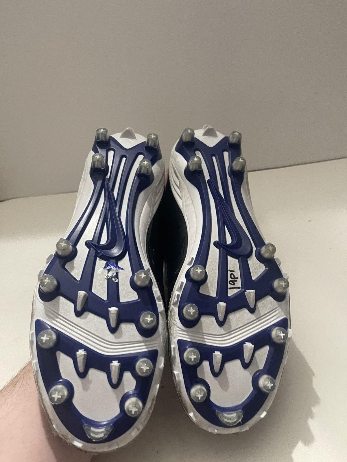 Jordan Brand Size 11 Nike Jordan 11 Retro Low TD Concord Football Size US 11 / EU 44 - 7 Thumbnail