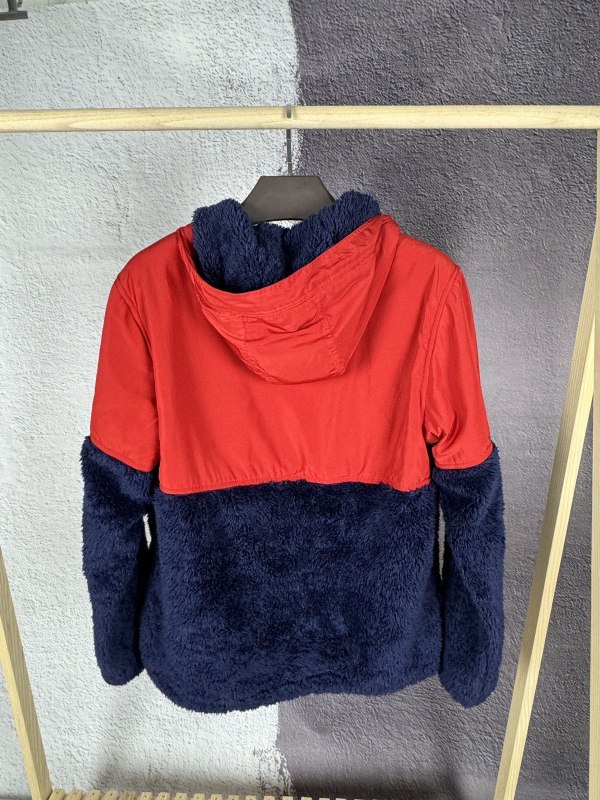 Japanese Brand × Restoration Restoration Deep pile teddy fleece nylon fall winter hoodie Size US L / EU 52-54 / 3 - 11 Thumbnail