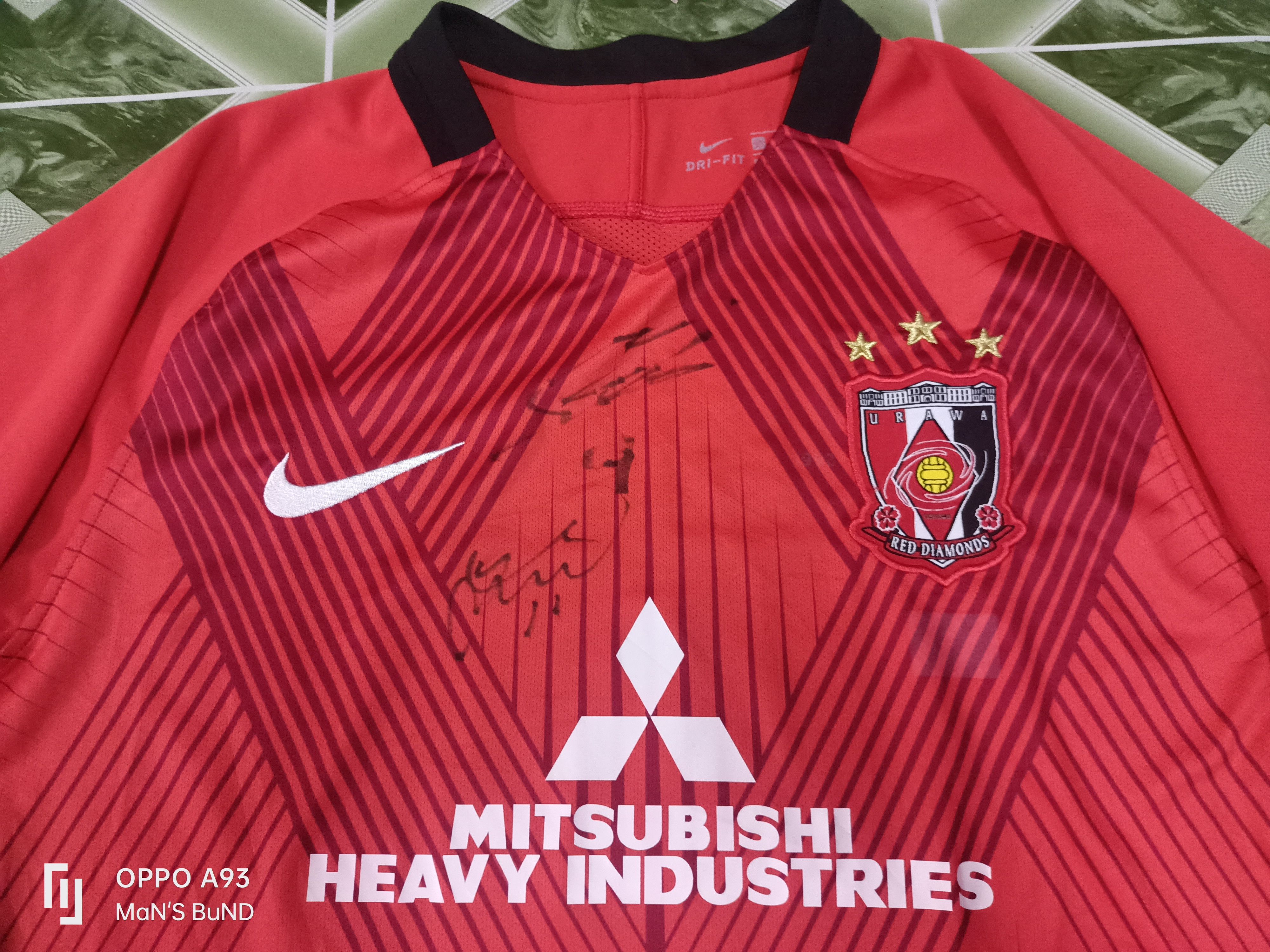Nike × Vintage 2017 URAWA Red Diamond Home ACL JERSEY soccer Nike Shirt Size US M / EU 48-50 / 2 - 2 Thumbnail